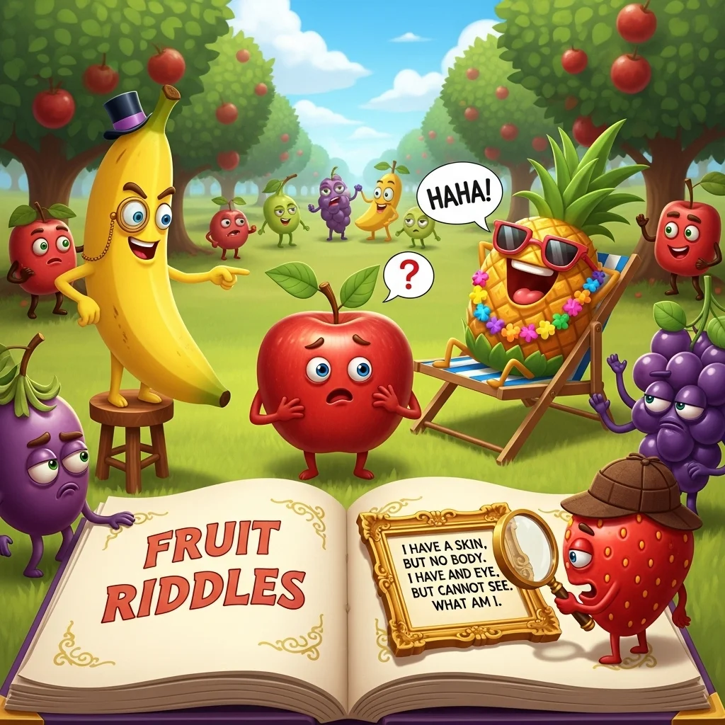 Fruit Value Riddles 390+ Best Fruit Riddles With Answers for Kids and Adults 2026 ๐ - Solve ...