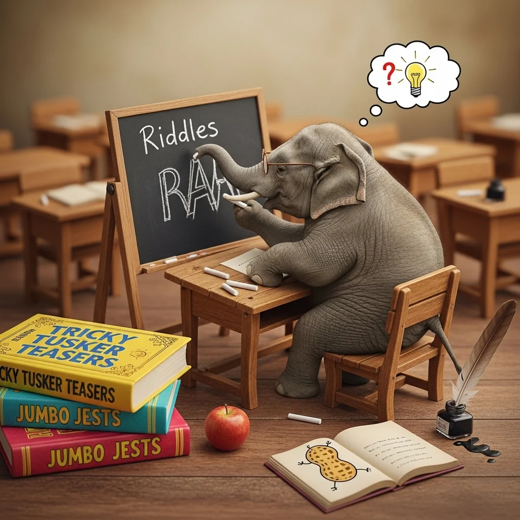 220+ Best Elephant Riddles, Funny Elephant Jokes & Zebra Riddles for ...
