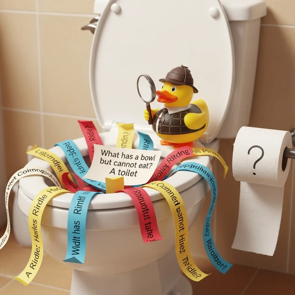 Toilet Paper Riddles 350+ Funny Toilet Riddles That Flush Boredom Away 2026 🚽 - Solve Riddles