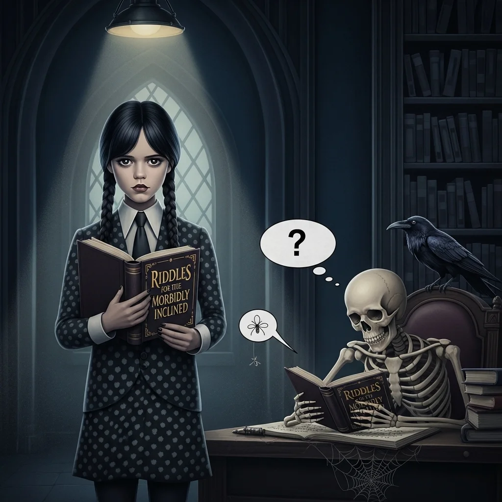 Wednesday Riddles 210+ Wednesday Riddles: Funny, Tricky & Addams Riddles with Answers for ...