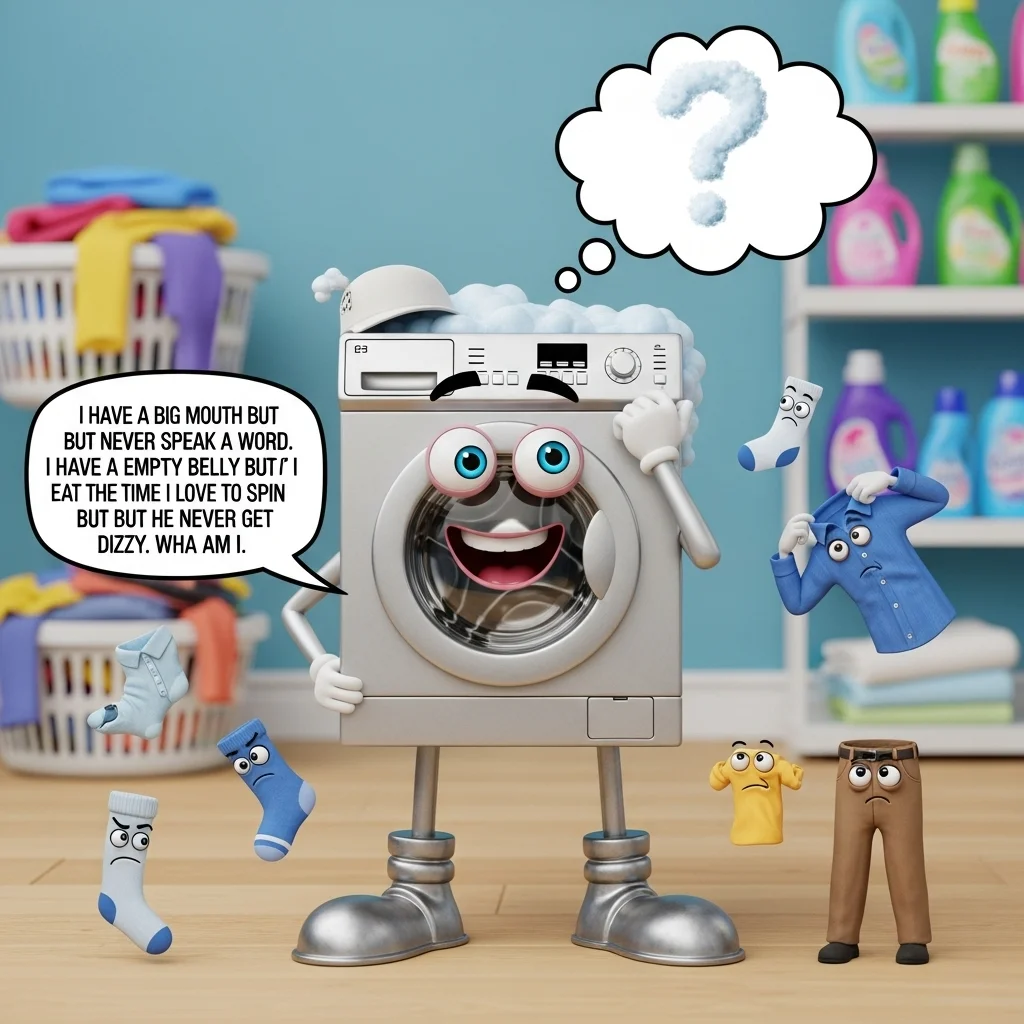 220+ Super Riddles for Washing Machine: Clever Spin on Laundry Day 2026 ...