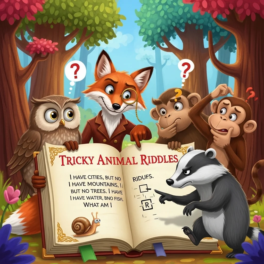 Animal Riddle Example 390+ Super Tricky Animal Riddles with Answers | Who Am I & Kids Riddles ...