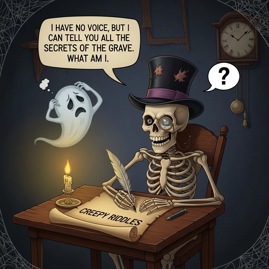 260+ Creepy Riddles About Death with Answers | Scary, Tricky & Adult ...