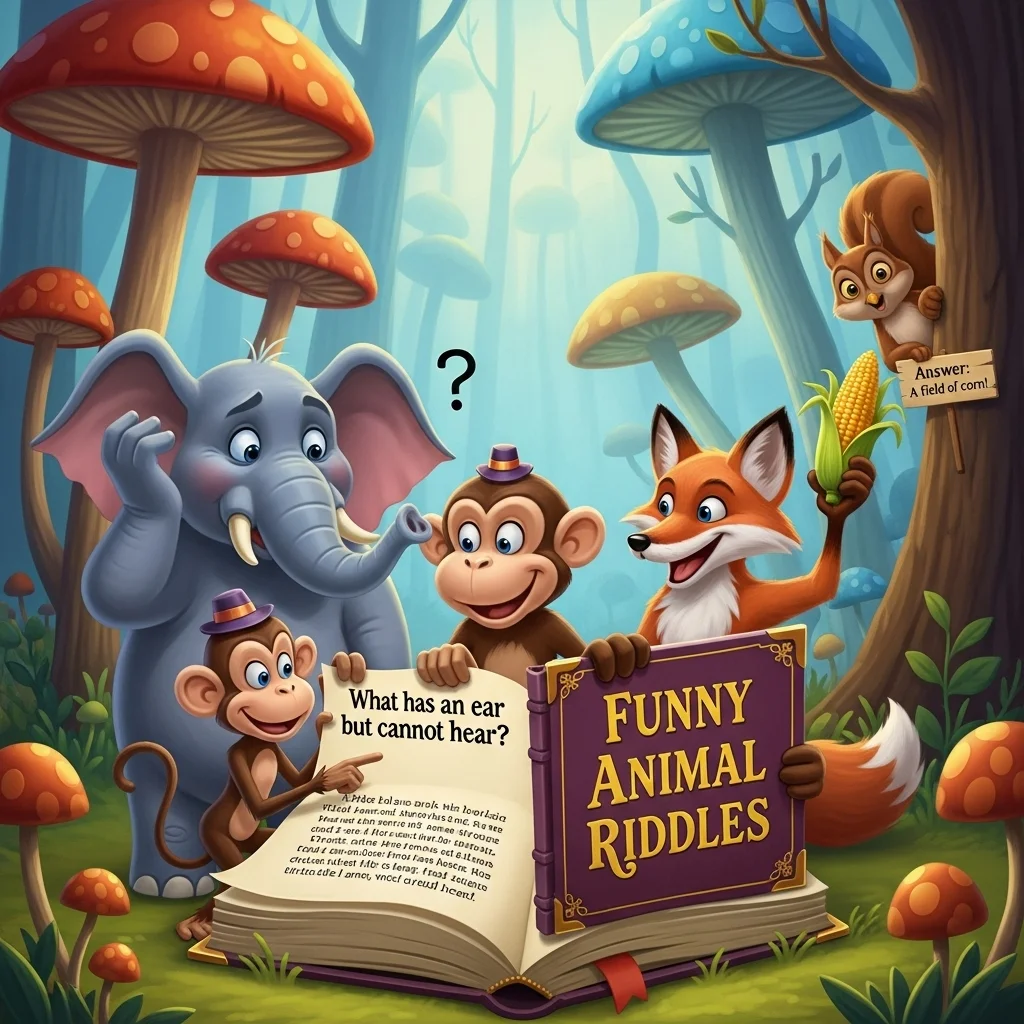 390+ Funny Animal Riddles with Answers for Kids & Adults | Tricky Who ...