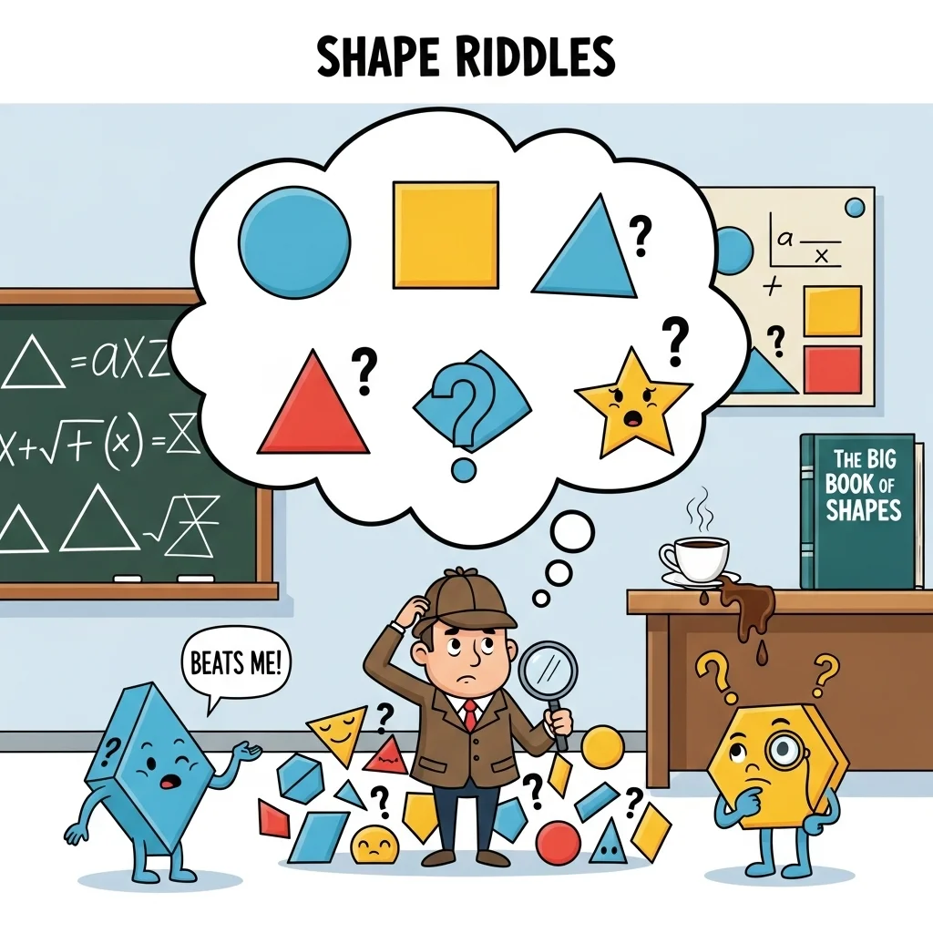 390+ Best Shape Riddles with Answers for Kids & Adults | 2D & 3D Shape ...