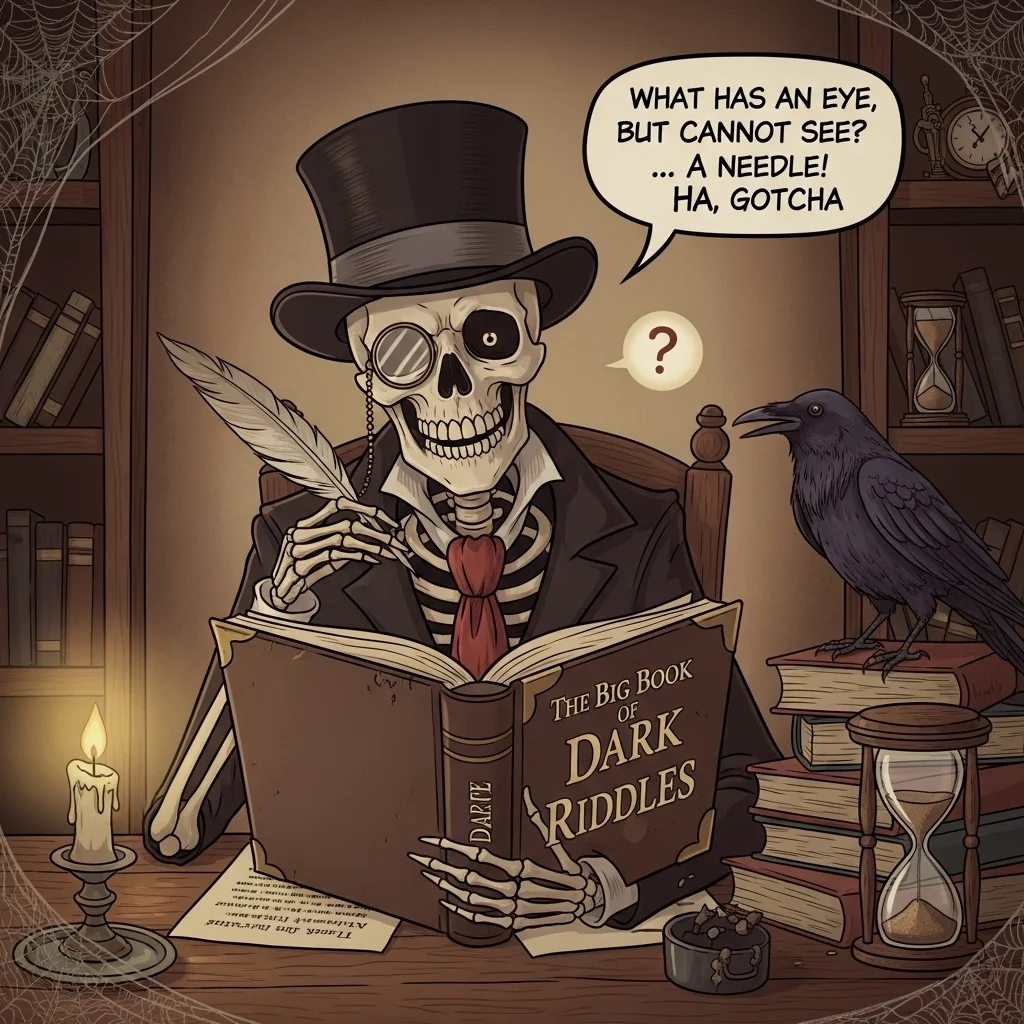 dark riddles about death