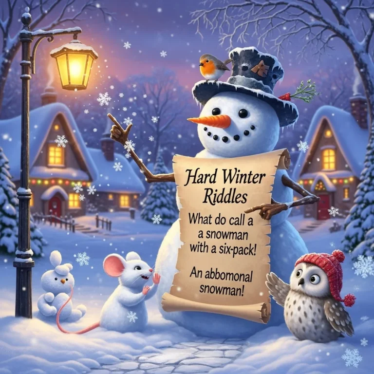 hard winter riddles