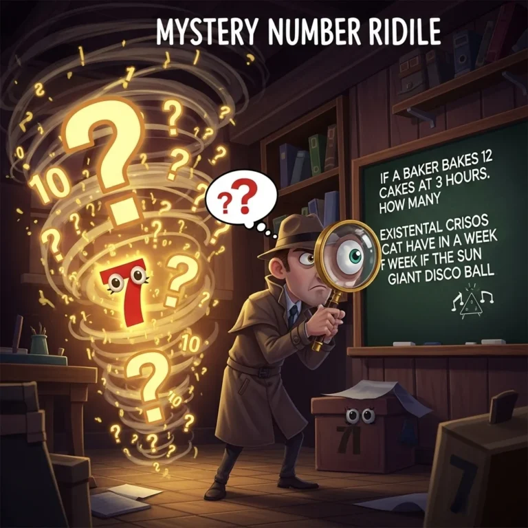 mystery number riddles