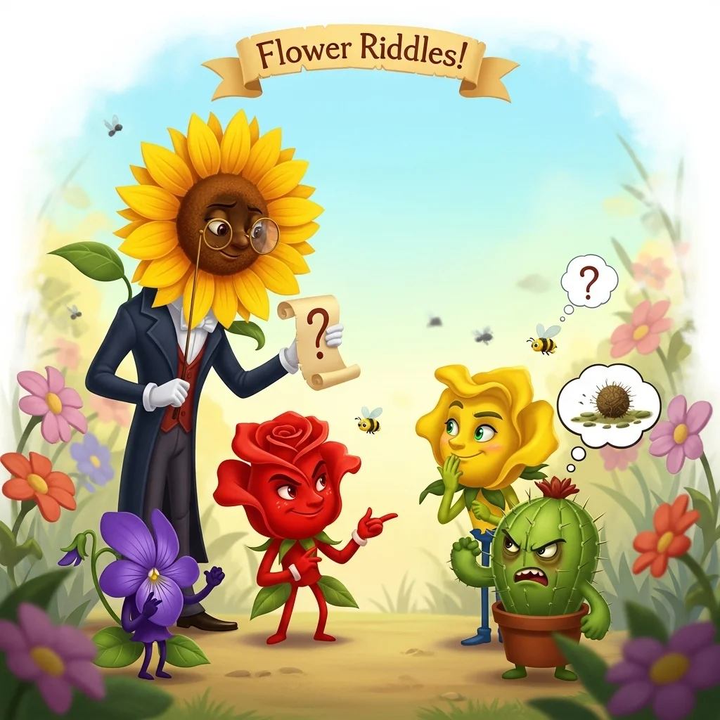 riddles about flowers