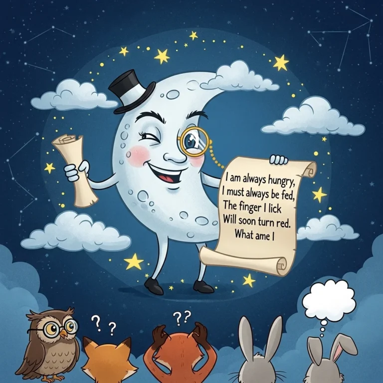 riddles about the moon