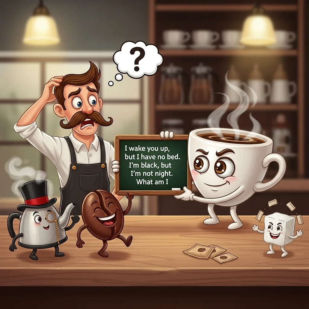 ☕ Classic Coffee Riddles