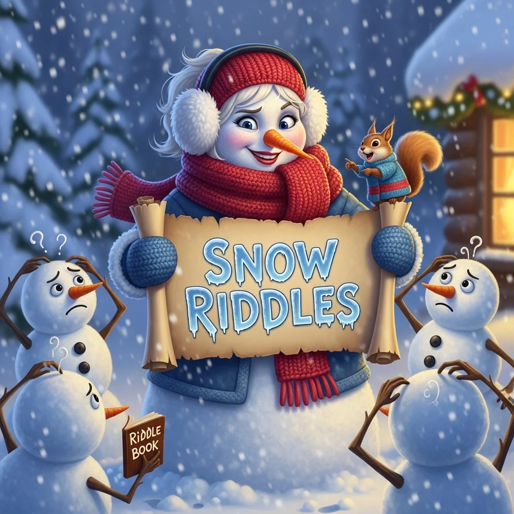 ❄️ Classic Snow Riddles Everyone Loves