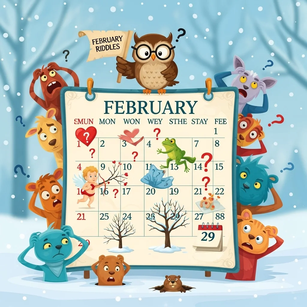 ❄️ Cozy Winter February Riddles