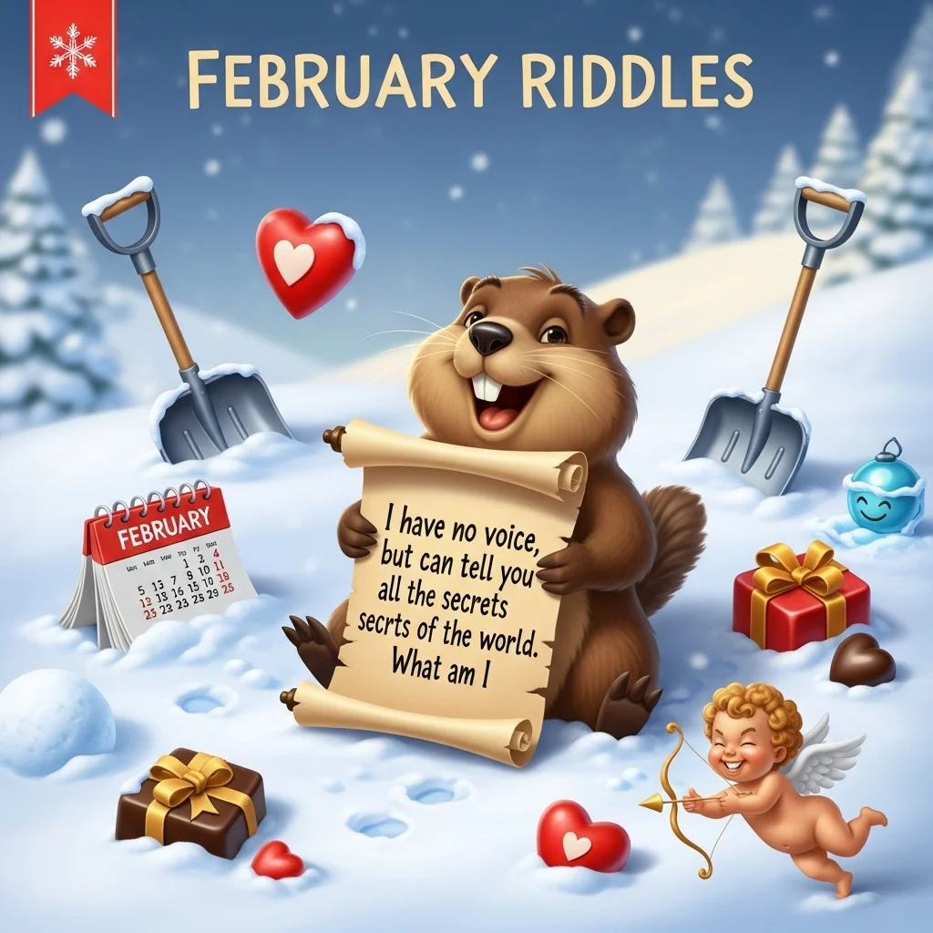 ❄️ Cozy Winter February Riddles