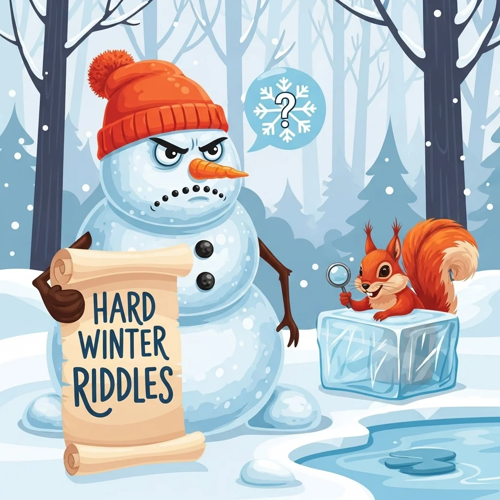 ❄️ Hard Winter Riddles for Kids Who Love a Challenge