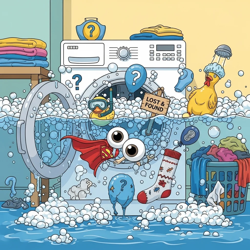 🌀 Classic Washing Machine Riddles