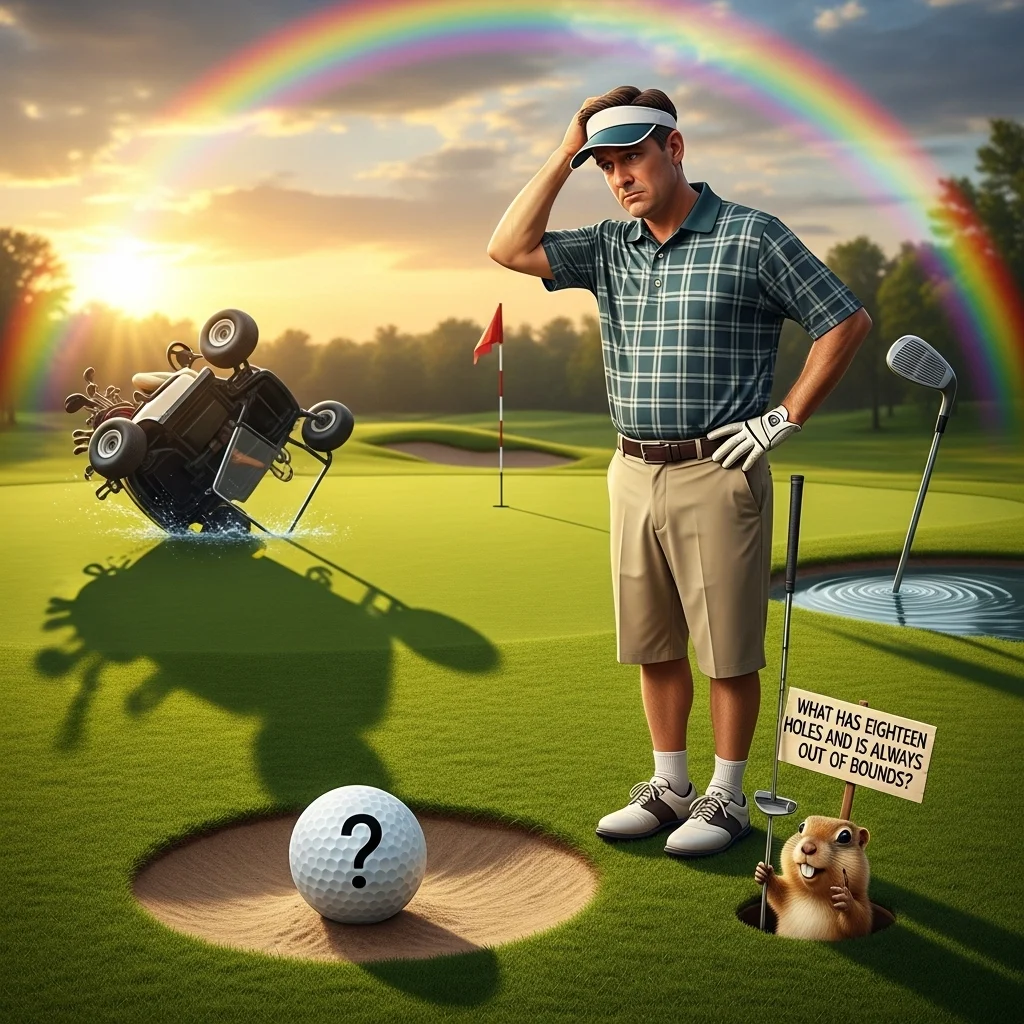 🌈 Fun Golf Wordplay Riddles
