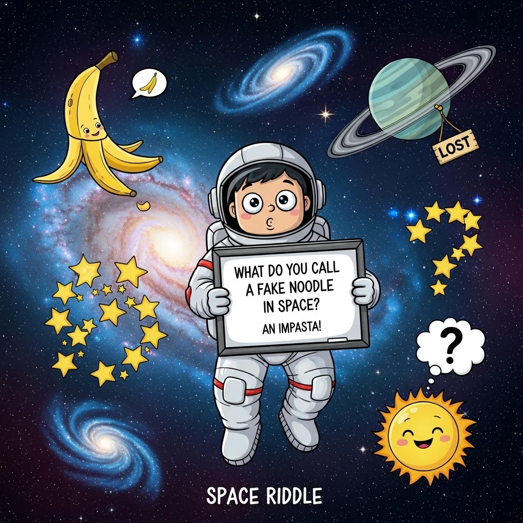 🌌 Easy Space Riddles for Young Explorers