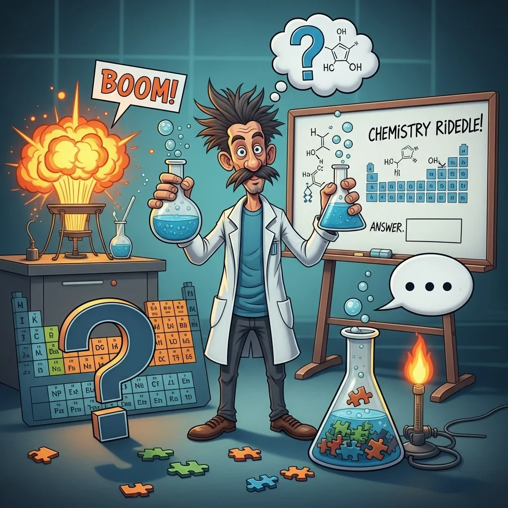 🌌 Poetic Chemistry Riddles That Feel Like Magic