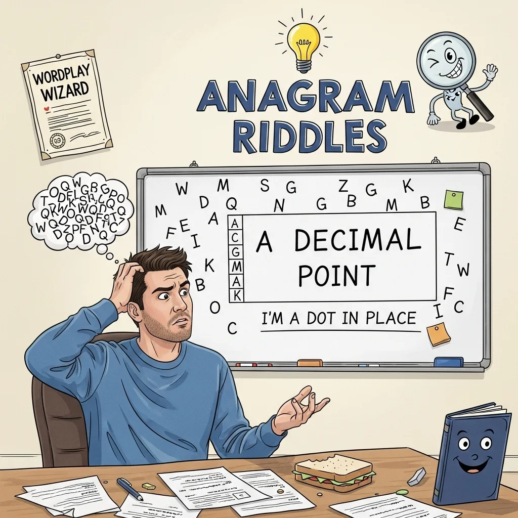 🌍 Modern Anagram Riddles Inspired by Daily Life