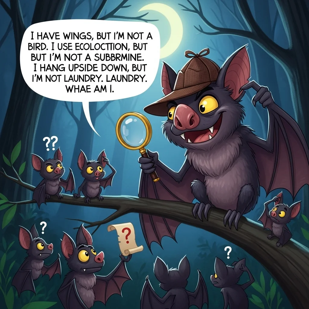 🌍 Nature-Inspired Bat Riddles