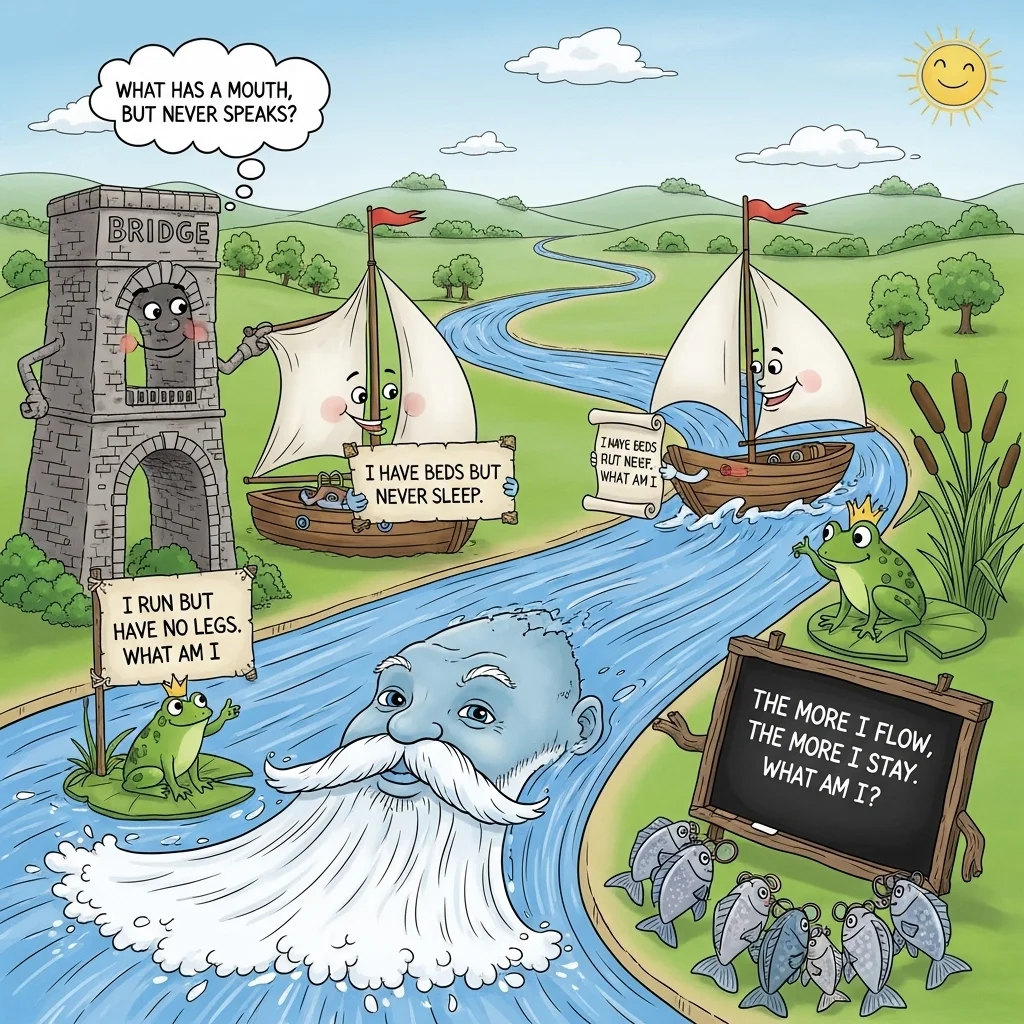 🌎 Famous River Concept Riddles