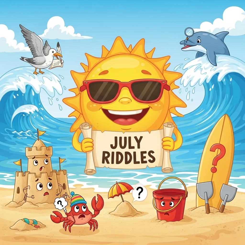 🌎 International & Global July Riddles