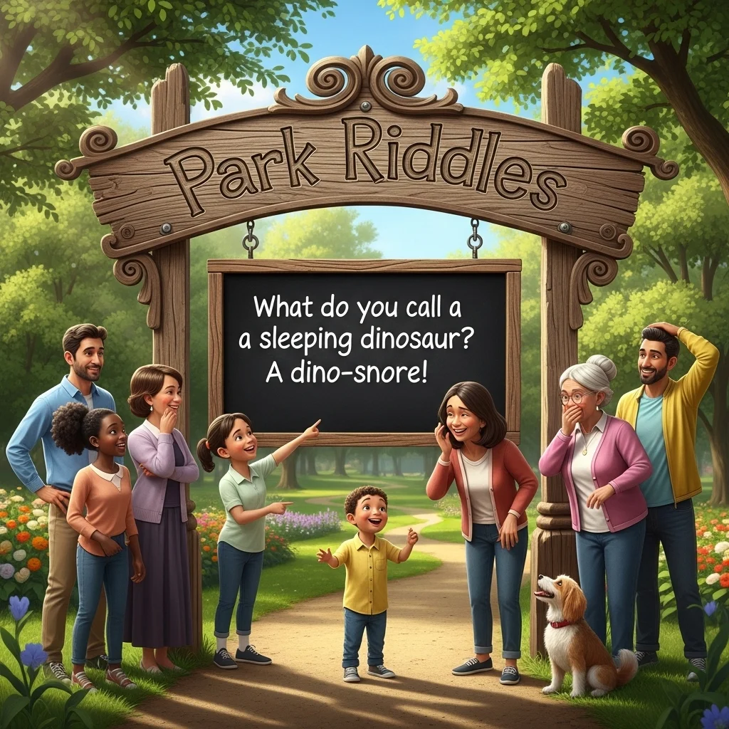 🌙 Evening & Quiet Park Riddles