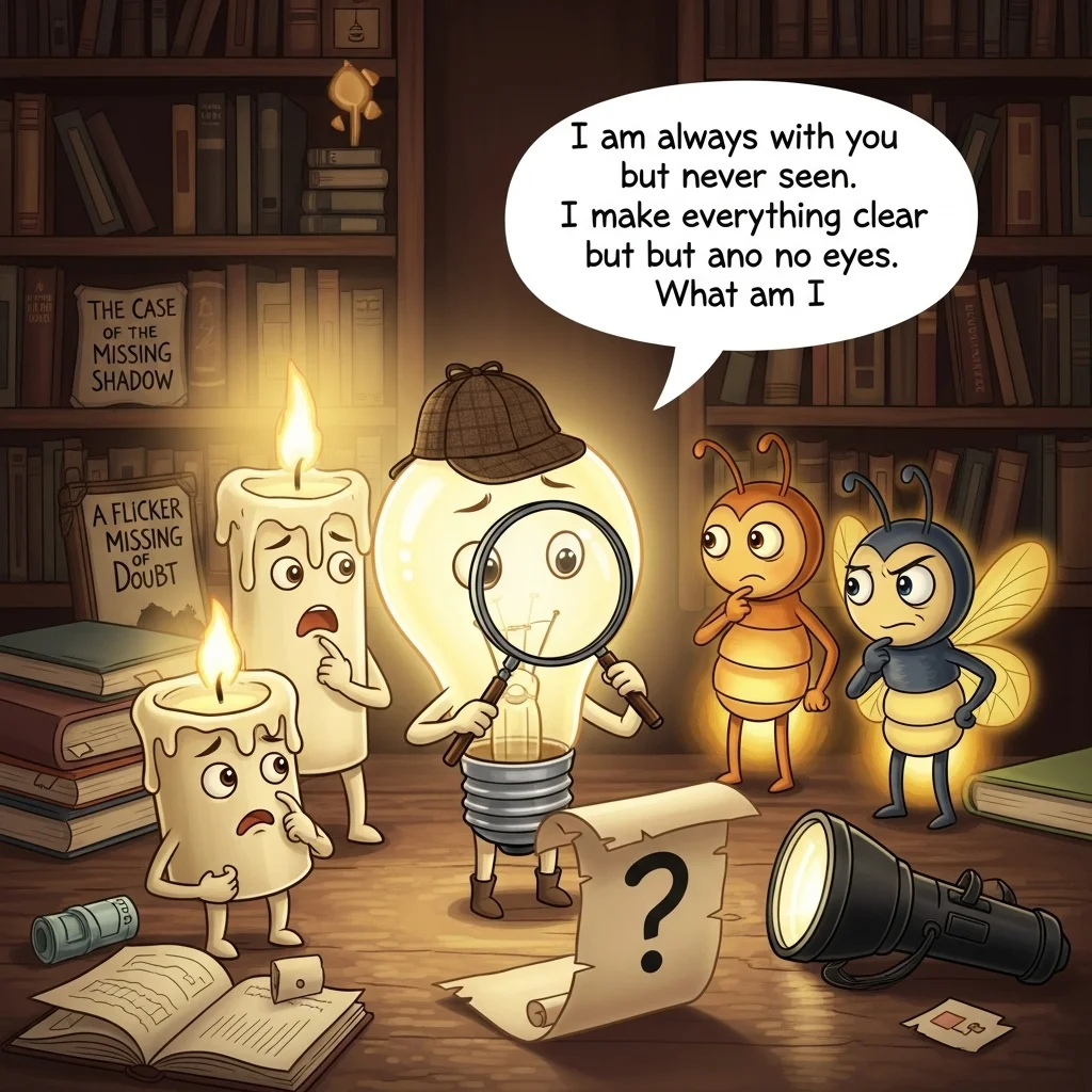 🌞 Natural Light Riddles from the World Around Us