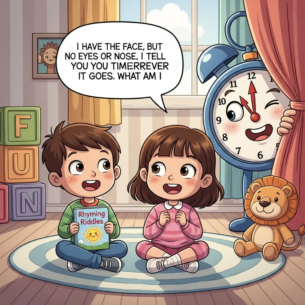 🌞 Nature Rhyming Riddles for Preschool Minds