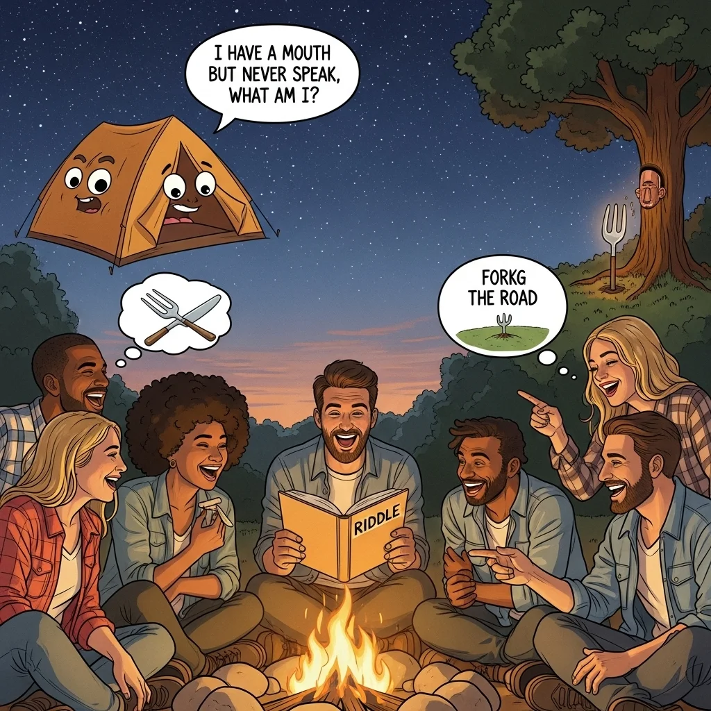 🌧️ Camping Weather Riddles