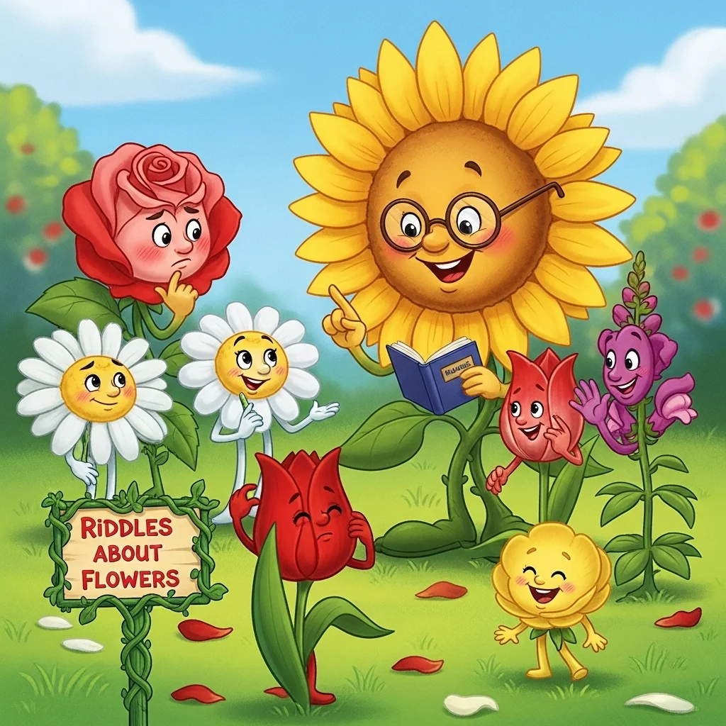 🌼 Gentle Flower Riddles for Curious Minds