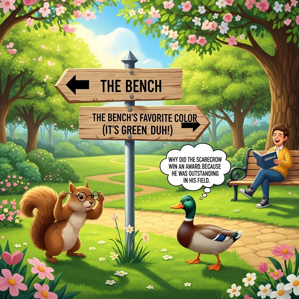 🌿 Nature-Inspired Park Riddles