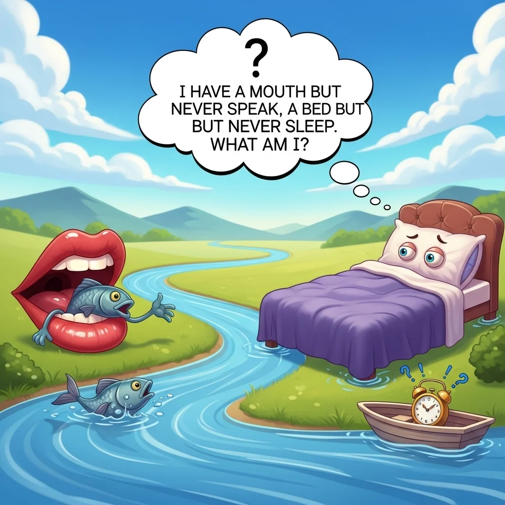 🌿 River Riddles for Curious Kids