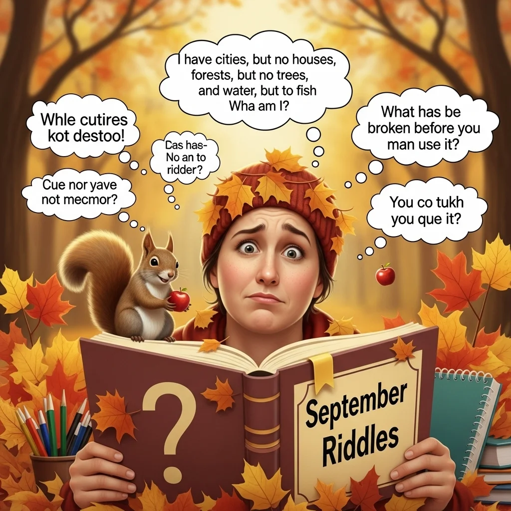 🍁 September Riddles for Curious Kids