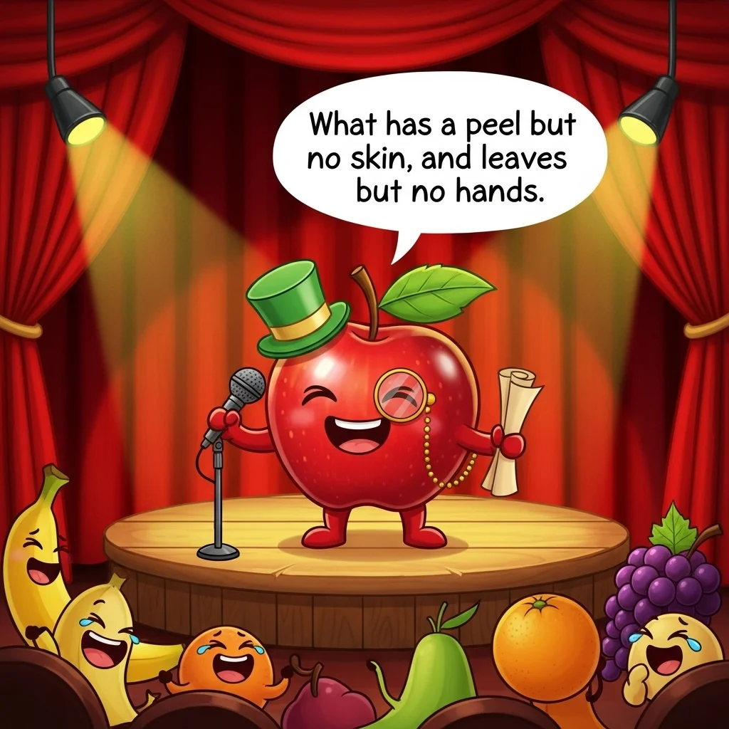 🍏 Easy Apple Riddles for Kids
