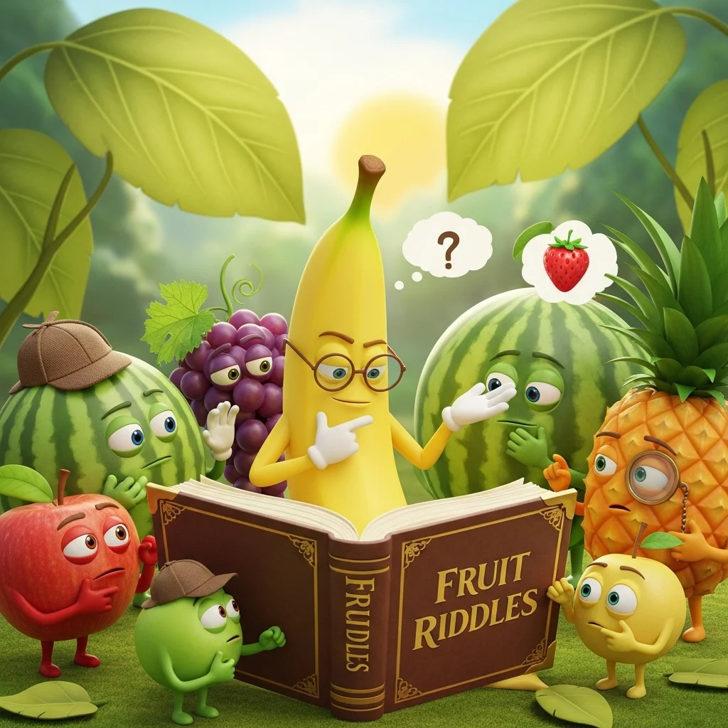 🍓 Riddles About Sweet Fruits