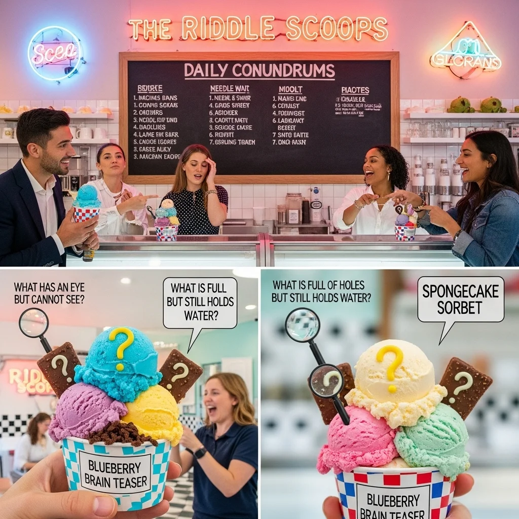 🍦 Classic Ice Cream Riddles