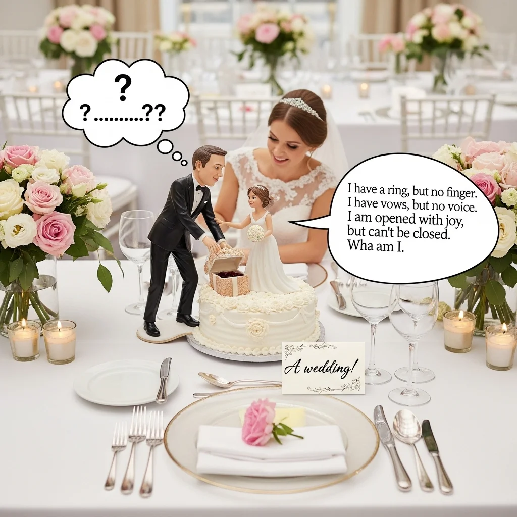 🍰 Riddles About Wedding Food