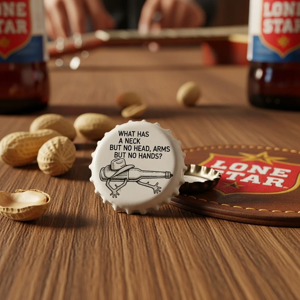 🍻 Bar-Friendly Bottle Cap Riddles