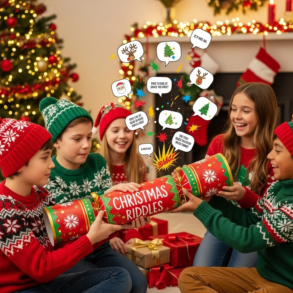 🎅 Santa Claus Riddles Kids Love