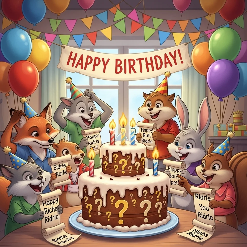 🎊 Birthday Games and Party Activity Riddles