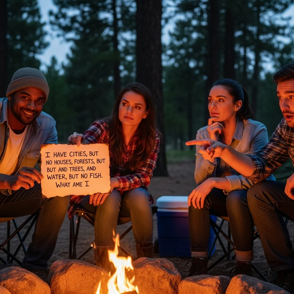 🎒 Camp Counselor Campfire Riddles