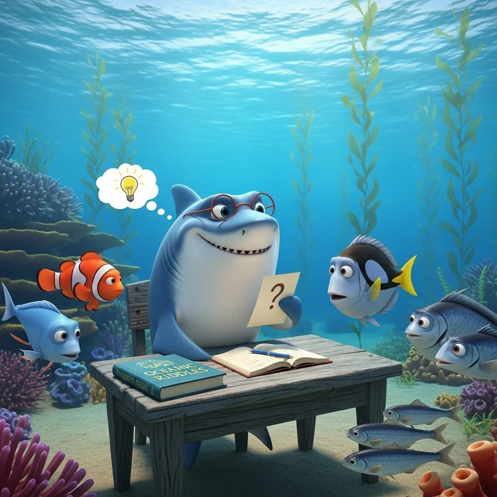 🎥 Pop Culture Shark Riddles