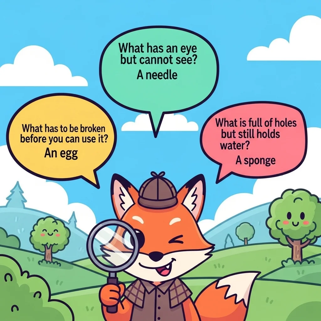 🎨 Classic Cartoon Character Riddles