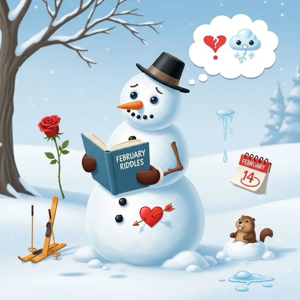🎨 Creative February Riddles