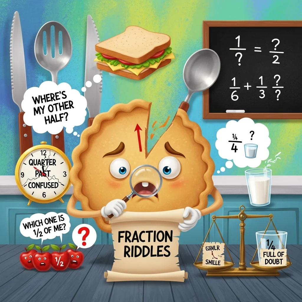 🎲 Fun & Wordplay Fraction Riddles