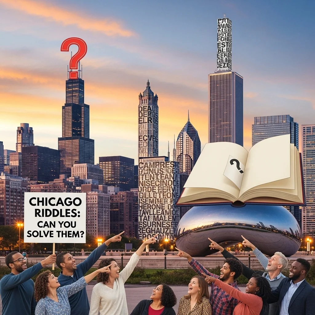 🏙️ Iconic Chicago Landmark Riddles
