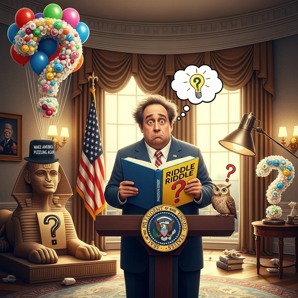🏛️ Fun and Clever Presidential Riddles