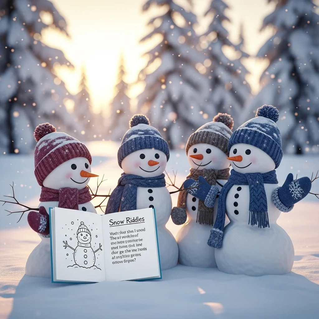 🏫 Classroom Snow Riddles